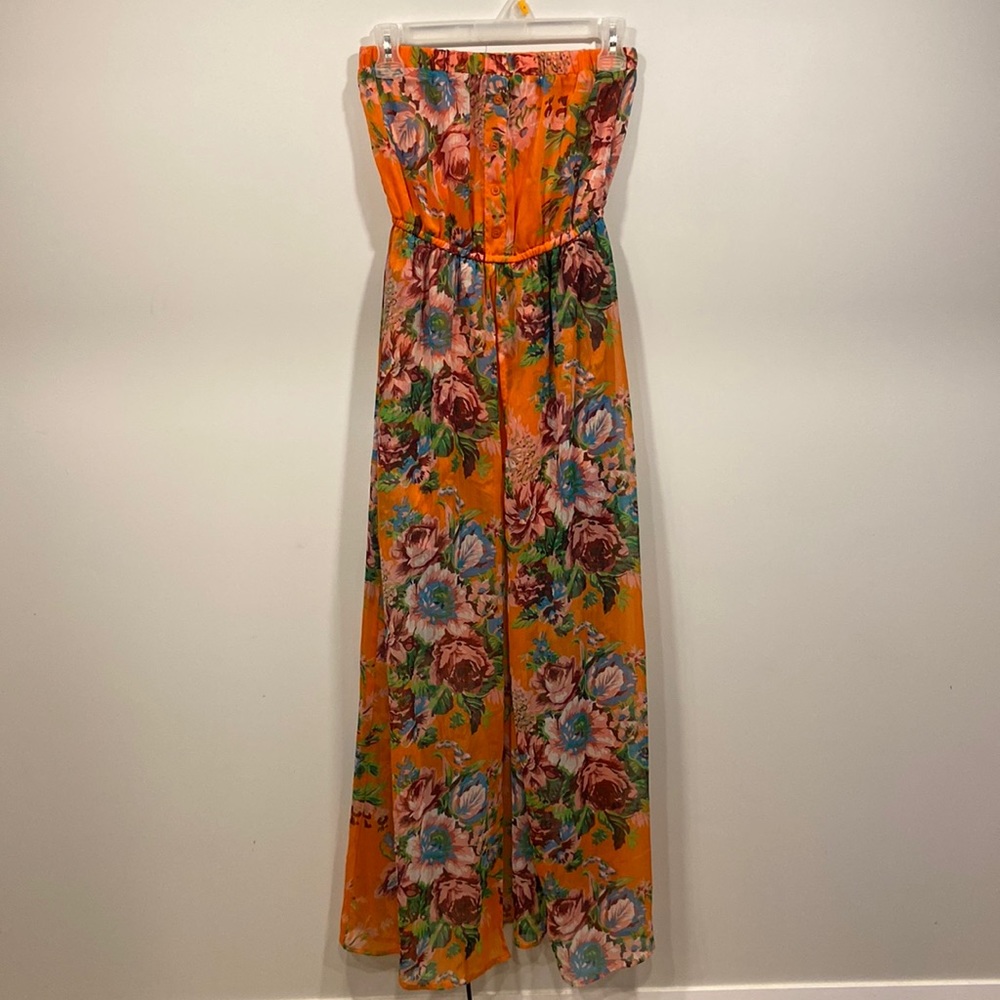 Orange dress